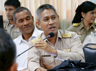 การประชุมการขับเคลื่อนงานตามนโยบายสำคัญและสร้างความเข้าใจในแนวการปฏิบัติงานของสำนักงานสหกรณ์จังหวัดนครศรีธรรมราช ร่วมกับสหกรณ์/กลุ่มเกษตรกรและสำนักงานตรวจบัญชีสหกรณ์นครศรีธรรมราช ประจำปีงบประมาณ พ.ศ. 2569 โดยประธานที่ประชุมฯ ได้แจ้งเรื่องการขับเคลื่อนงาน ... พารามิเตอร์รูปภาพ 37